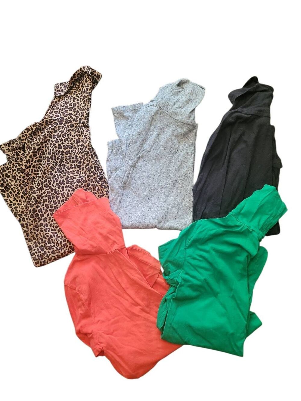 Women's J. Crew LOFT Turtleneck Bundle Size XS Cotton Layering Lightweight